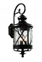  5122 ROB - Chandler 4-Light Armed Coach-style Outdoor Wall Lantern Light